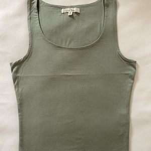 Double Layered Tank Top (Green)